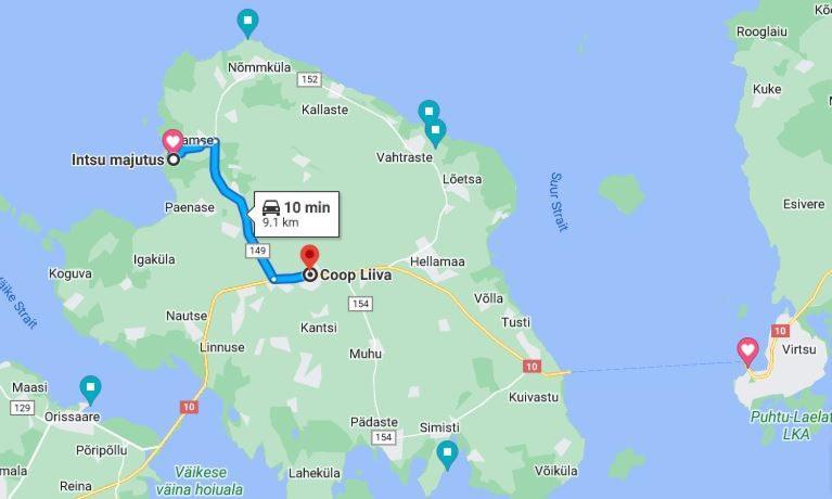 Intsu Suvemaja Hotell Liiva  Exteriör bild